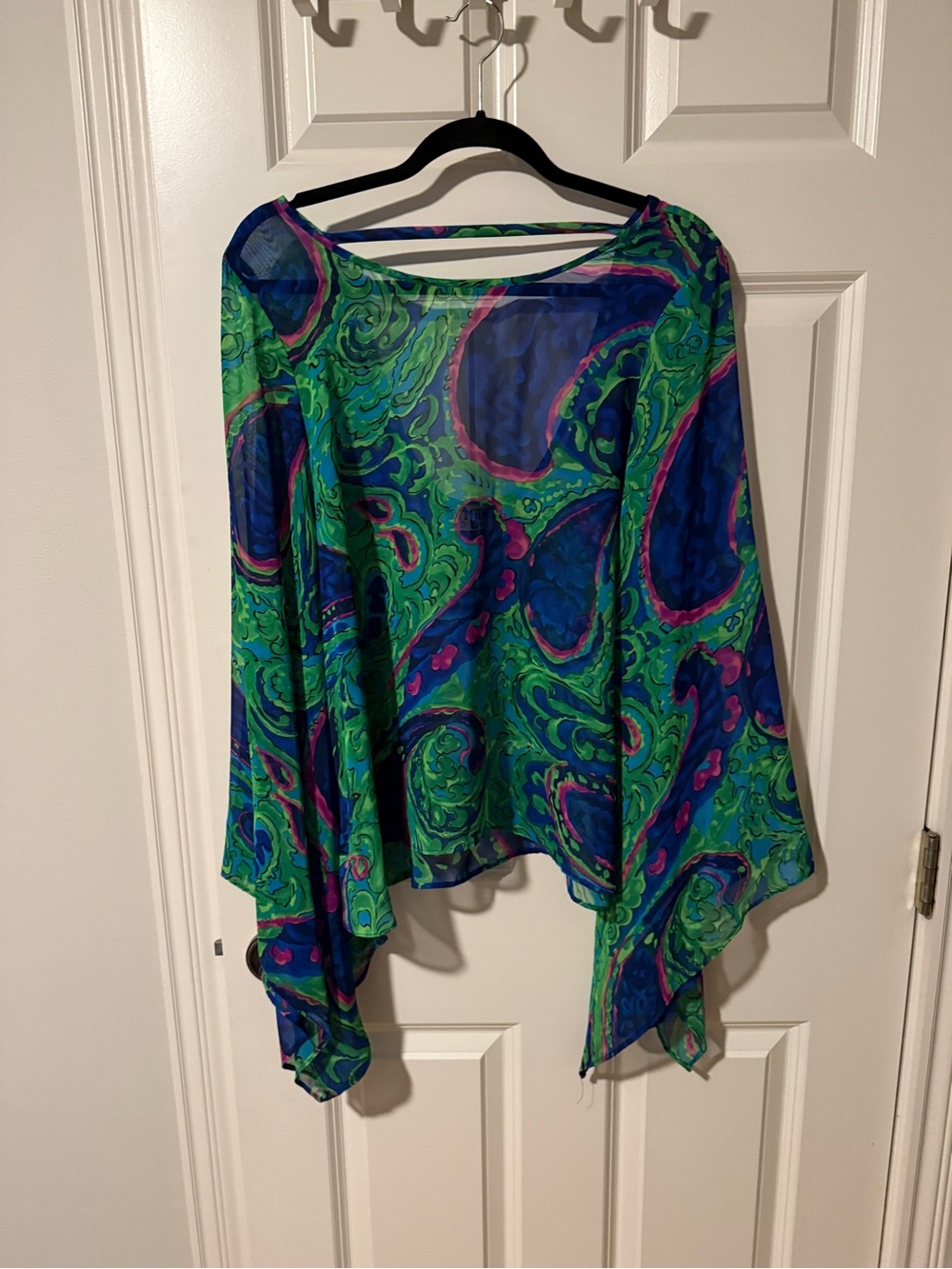 Show Me Your Mumu flare long sleeve top size large shirt
